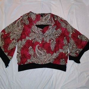 Plus size blouse